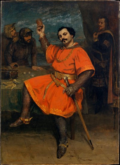 Louis Guéymard as Robert the Devil by Gustave Courbet